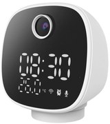 Solight 1D81- Inteligentna kamera z termometrem, budzikiem i oświetleniem LED 1296p Wi-Fi Tuya IP65