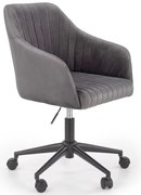 Nowoczesny szary fotel obrotowy N3-D88