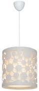 Biała lampa sufitowa 76x23.5 cm – Squid Lighting