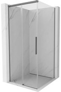Mexen Rox kabina prysznicowa rozsuwana 90 x 90 cm, transparent, gun metal - 8C2-090-090-95-00