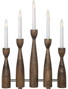 Świąteczna dekoracja świetlna do kontaktu w ciemnym naturalnym kolorze Midja 2.0 – Star Trading