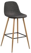 Szary/naturalny hoker 101 cm Wilma – Actona