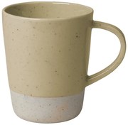 Beżowy ceramiczny kubek z uszkiem Blomus Sablo, 250 ml
