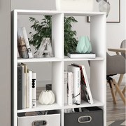 Room Divider biały 72x29x107.8 karree