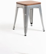 Taburete Torix Pequeńo Madera Natural