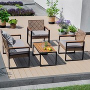 Zestaw mebli ogrodowych Alice cappuccino PATIO