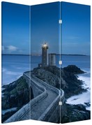 Parawan - Latarnia morska i morze (126x170 cm)