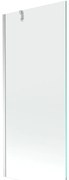 Mexen Next parawan nawannowy 1-skrzydłowy 80 x 150 cm, transparent, chrom - 895-080-000-00-00-01