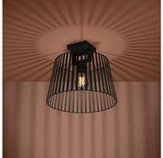 Eglo 390001 - Plafon BOGOTA 1xE27/40W/230V czarny