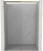 Mexen Rox drzwi prysznicowe rozsuwane 140 cm, transparent, złote - 8C2-140-000-50-00