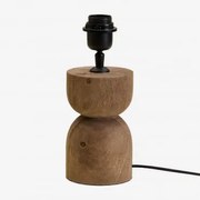 Podstawa Do Lampy Stołowej Diniz Drewno Mango & ↑15 Cm - Sklum