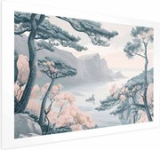 Plakat Błękitne wybrzeże 60x40 cm bez ramy bez marginesu ARTGEIST B