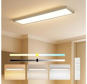 Brilagi-LED ściemnialna oprawa łazienkowa FRAME SMART LED/50W/230V 120x30 IP44 + pilot