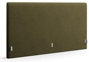 Zielony tapicerowany zagłówek 210,5x100 cm Remo – Micadoni