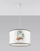 Lampa wisząca JEDNOROŻEC 40 biała SOLLUX  LIGHTING