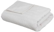 Biały bawełniany ręcznik kąpielowy frotte 100x150 cm Simple – Casa Selección