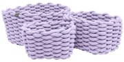 Tekstylne koszyki zestaw 3 szt. 30x25x19 cm Tom Tailor – Wenko