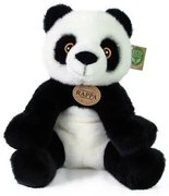 Rappa Pluszowa panda siedząca, czarno-biały, 27 cm