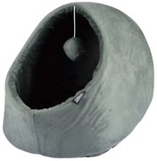 Ciemnozielona budka dla kota 38x35 cm – Love Story
