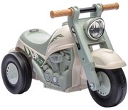 AIYAPLAY Samochodzik dla dzieci, Design motocykla, Muzyka i Bańki, dla 2-5 Lat, Kremowobiały