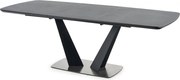 Stół FANGOR 160(220)x90 ciemno szary rozkładany