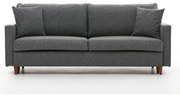 Ciemnoszara rozkładana sofa 210 cm Eva – Balcab Home