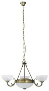 Rabalux 8543 - Żyrandol na łańcuchu MARLENE 3xE14/40W + 2xE27/60W