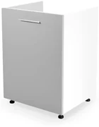 Szafka pod zlew 60 VENTO DK-60/82 jasnoszary połysk HALMAR