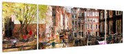 Obraz - Amsterdam (170x50 cm)