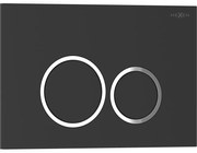 Mexen Tex 01 przycisk spłukujący, czarny matowy - 6101-02