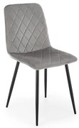 Krzesło do jadalni ORIS, 1 szt. szare
