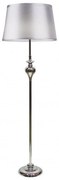 Lampa podłogowa PRIMA 1xE27/60W/230V srebrny/chrom błyszczący