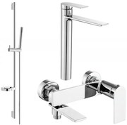 Mexen Zero DS70 zestaw wannowy, chrom - 7113DS70-00