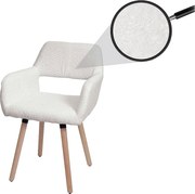 Krzesło do jadalni MCW-A50 II,  kremowe