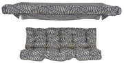 Poduszki na huśtawkę 170 cm z daszkiem Parma / Milano G050-06IB PATIO