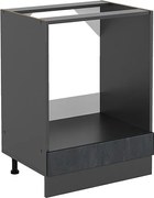 Szafka kuchenna czarny beton 60x46x81.6 r-line