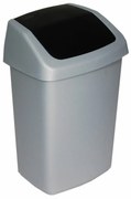 Curver Kosz na śmieci Swing 10 L,  szary, 10 l
