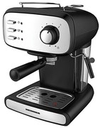 Heinner HEM-1100BKX - Ekspres kolbowy espresso 850W/230V czarny/matowy chrom