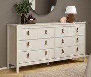 Komoda pokojowa z szufladami Madrid 4+4, kaszmir mat