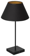 Lampa stołowa ze złączem USB 1xE27/60W/230V czarny