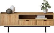 Szafka pod telewizor na nóżkach 150 cm hikora naturalna F2-P45