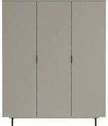 Szara szafa dziecięca 158x190x54 cm Tomino – Germania