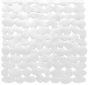 Spirella Antypoślizgowa mata prysznicowa MARATHON, biała, 54 x 54 cm