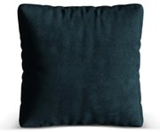 Ciemnoniebieska aksamitna poduszka do sofy modułowej Martina – Micadoni