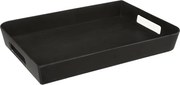 Taca Melaminowa Czarna 35 x 25 cm Kolekcja 'Noir Kitchen'