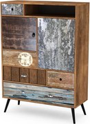 Komoda MEZO 100 KM-4 wielokolorowa HALMAR