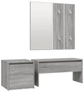 Zestaw do przedpokoju szary dąb sonoma M8-E75
