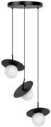 Potrójna nowoczesna lampa wisząca z ruchomymi kloszami - 9X A696 W1-M55