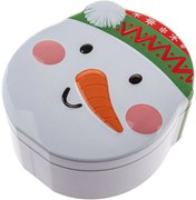 Świąteczna blaszana puszka Bałwanek 1,4 l