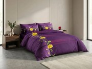 PrzytulneMieszkanie.pl PrzytulneMieszkanie.pl Bawełniana pościel RENARA fioletowa Rozmiar pościeli: 70 x 90 cm | 140 x 200 cm